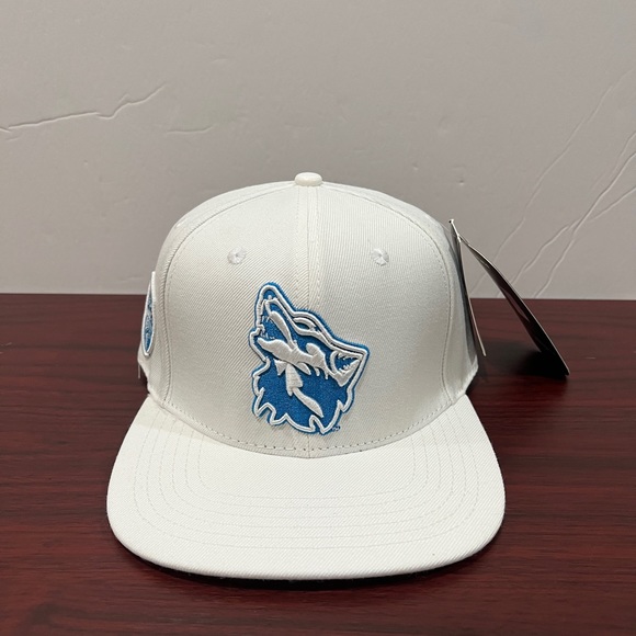 Pro Standard, Snapback Hat, Cheyney University, White & Blue - Picture 1 of 9